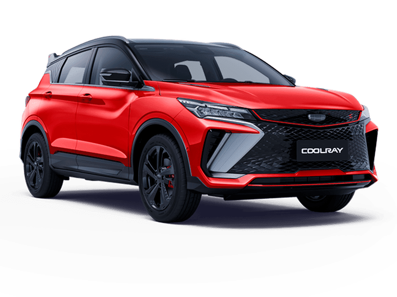 Купить Geely Coolray NEW в вашем городе - Красный